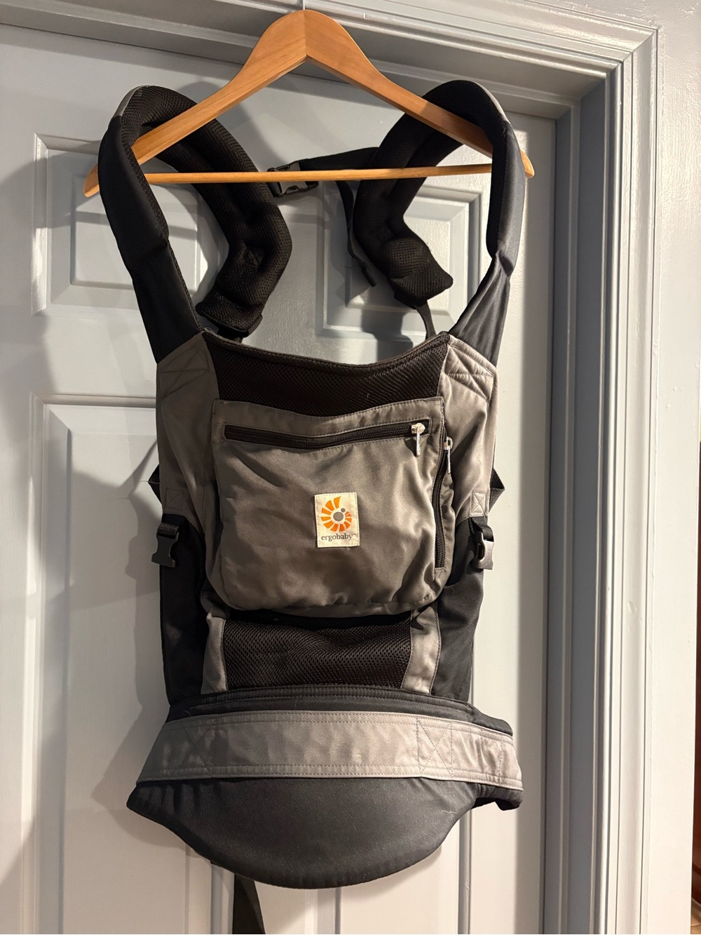 Ergobaby Gray and Black Ergonomic Carrier